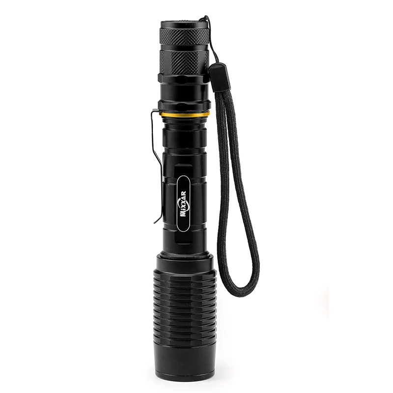 ZK20 T6 светодиодный фонарик 8000LM 5 режим torch light подходит 2 х 5000 mAh батареи