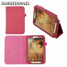 GUKEEDIANZI Флип из искусственной кожи чехол личи шаблон Стенд чехол для samsung Galaxy Note 8,0 GT N5100 N5110 N5120 чехол на планшет 8 дюймов