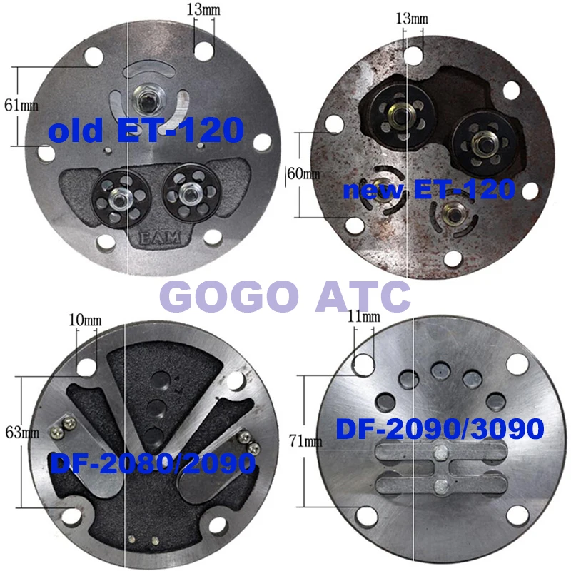 Высокое качество клапанная пластина ET EV DF впускной и выпускной клапан воздушный компрессор головка насоса аксессуары поршневой воздушный компрессор