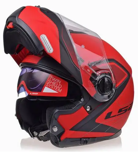 

2019 New Flip Up Racing helmet Modular Dual lens Motorcycle Helmet full face Safe helmets Casco capacete casque moto S M L XL
