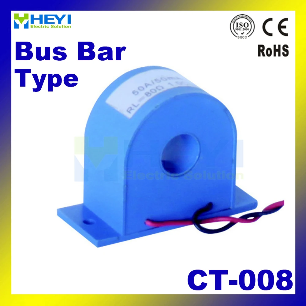 

Electric meter mini current transformer HY-CT-008 window size 12mm Micro Precision current transformer
