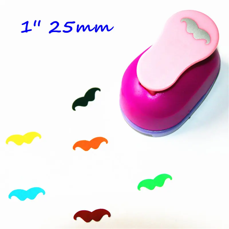 

1 inch beard design eva foam punch paper punches scrapbooking cutter hole punch craft punching for DIY artwork