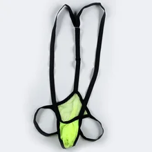 Сексуальное мужское нижнее белье, эластичная сетчатая нейлоновая майка для борьбы, нижнее белье, майки, боди, комбинезон, боди