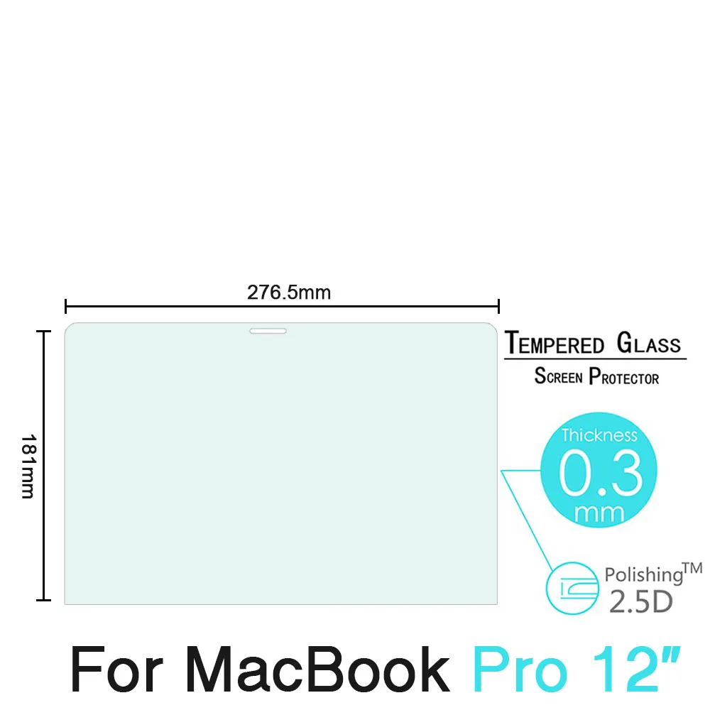 Закаленное стекло для защиты экрана для Macbook Air Pro retina 11 12 13 15 для Mac Book 13,3 15,4 Защитная пленка для экрана