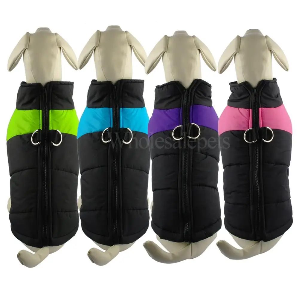 2016 Winter Waterproof Warm Dog Clothes Pet Vest Jacket Coat  For Small Medium Large Dogs roupas para cachorro S M L XL XXL