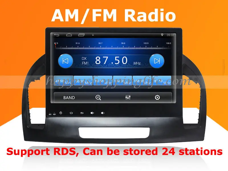 10.1/" Android 8.0 Car Stereo for Buick Regal 2009-2017 GPS navigation Wifi 3G