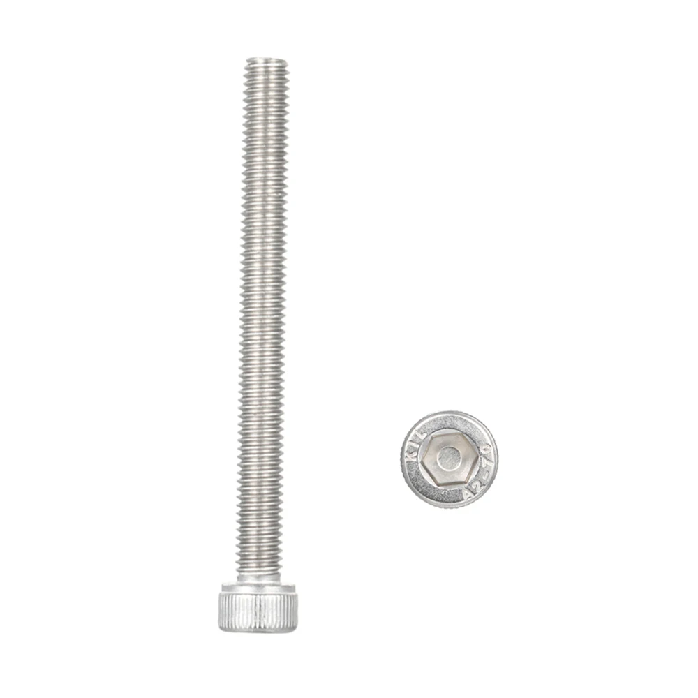 5Pcs M6 DIN912 Stainless Steel 304 A2 Round Head Screws Mushroom Countersunk Screw Head Screw
