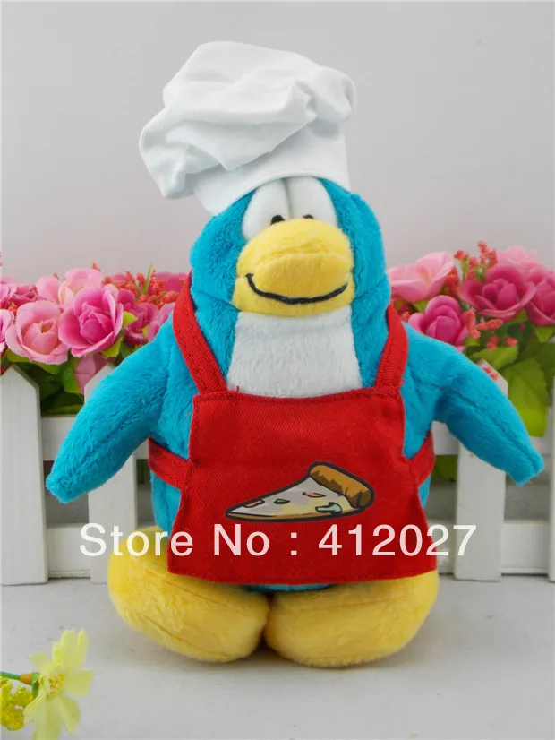 Club Penguin Chef Plush Stuffed Toy - Movies & Tv - AliExpress