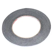 1 st dubbelzijdig Tape 2/3/5 MM * 50 M Zwarte dubbelzijdige Tape voor Mobiele Telefoon Touchscreen/LCD/Display Glas Top kopen(China)