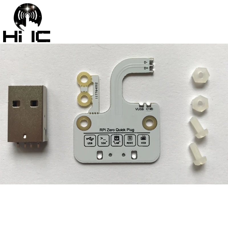 Многофункциональный USB разъем Raspberry Pi Zero быстрая штепсельная Вилка usb/Ethernet плохой
