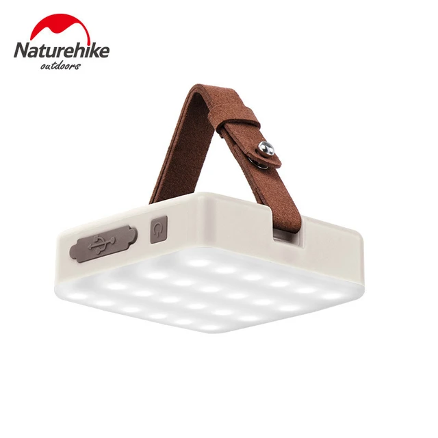 Accesorios de camping, correa de almacenamiento para campamento, con 2  luces LED de camping, 16 pies ajustable para tienda de campaña, cuerda de