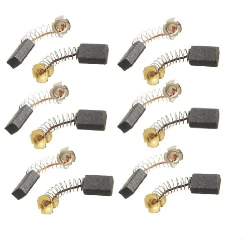 

New Style 5 Pairs Pcs 15mm x 10mm x 6mm Motor Carbon Brushes for Power Tool