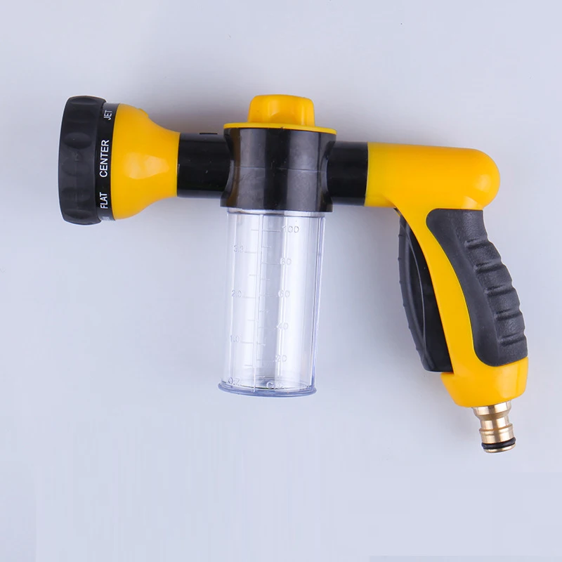 Adjustable Foam Sprayer Foam Cannon with 100cc Bottle Garden Hose