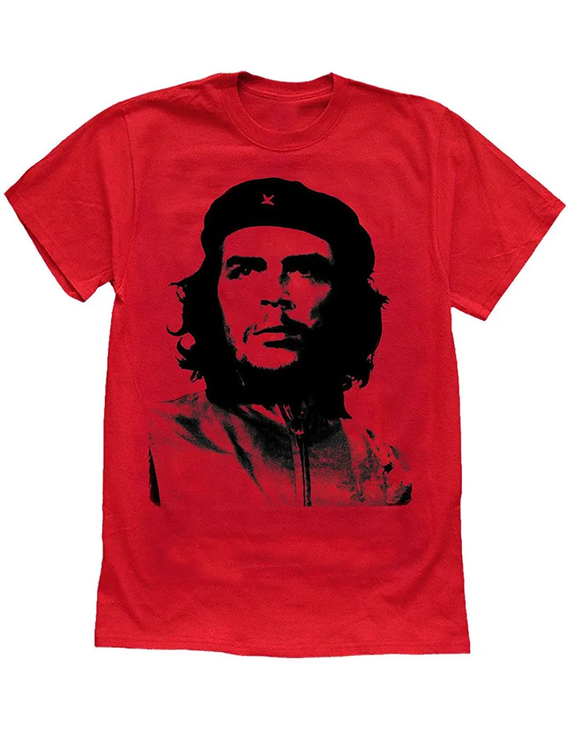 Custom T Shirts Online Tall Men O-Neck Short-Sleeve Che Guevara Revolution T Shirt T Shirt