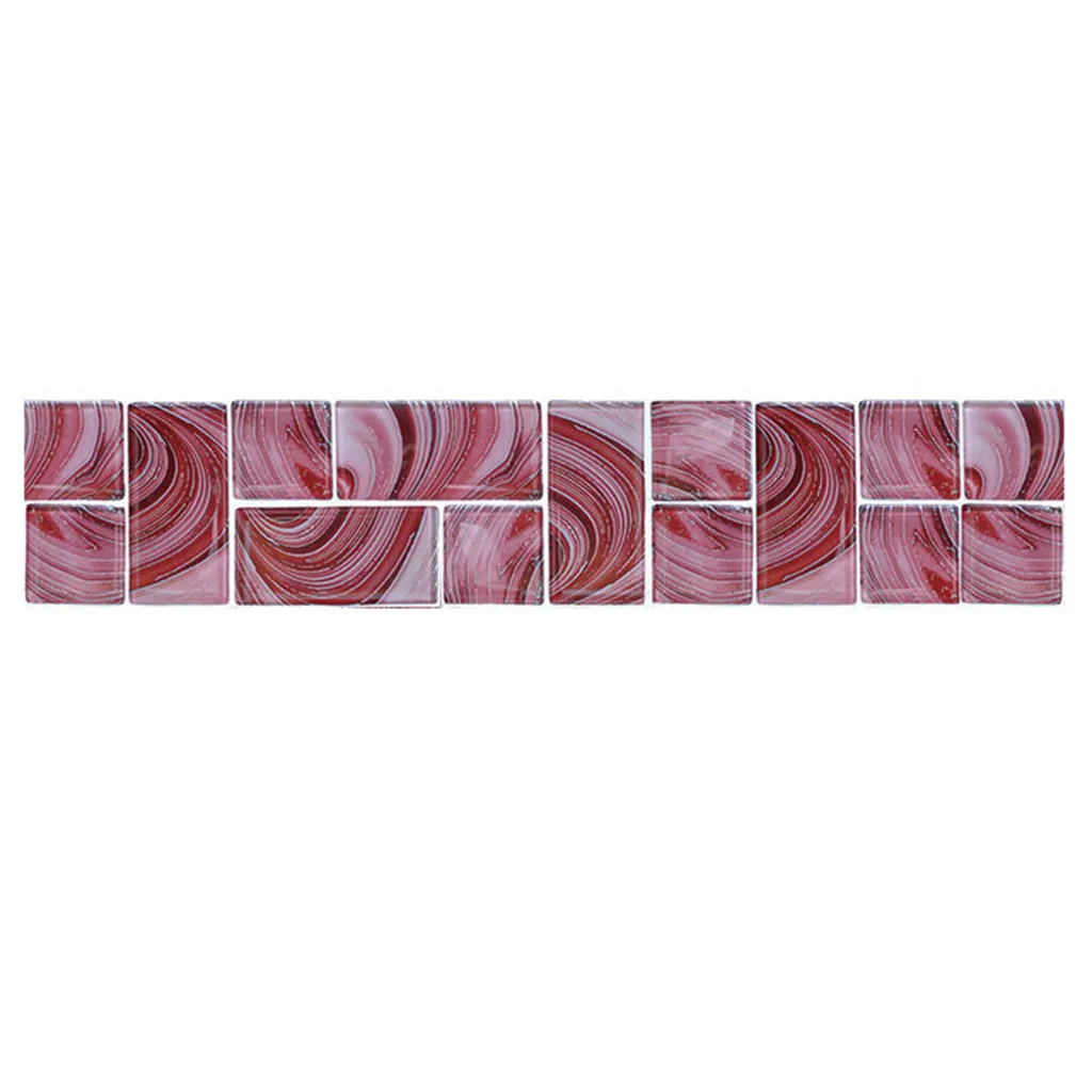 

KAKUDER DIY Creative Warm Tile Stickers Personality Creative Wall Stickers Custom Home Bedroom Kitchen Decoration Stickers 508W