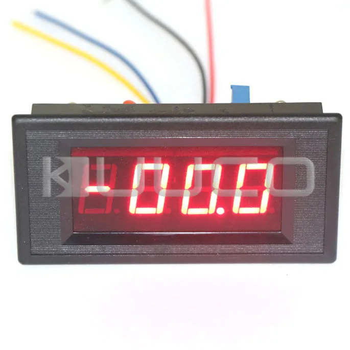 

0 ~200uA DC Micro Amp Current Meter Digital Ampere Tester Red Led Display Panel Meter DC 5V Digital Ammeter