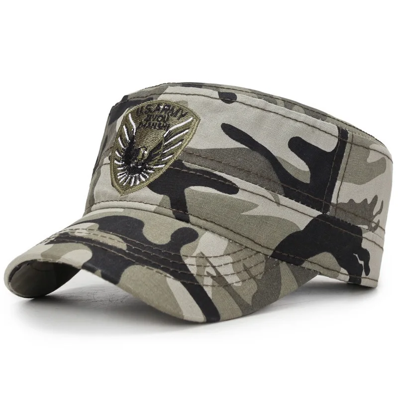 KUYOMENS Flat Hats for Men Casual Hat Cotton Baseball Caps Men Casual