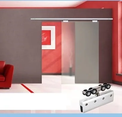 Us 35 56 37 Off Zinc Alloy Glass Hanging Wheels 80kg Glass Sliding Door Rollers Bedroom Meeting Room Wardrobe Door Roller Wheels In Casters From