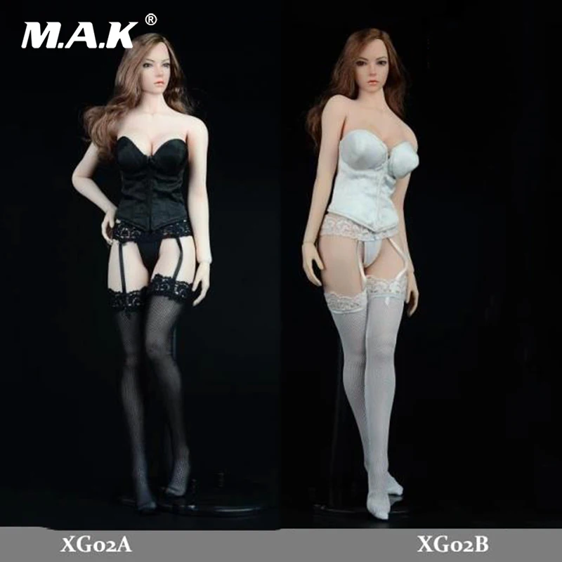 1//6 Female Soldier PH UD JO Black Windbreaker Underwear Panties Sling Colthing