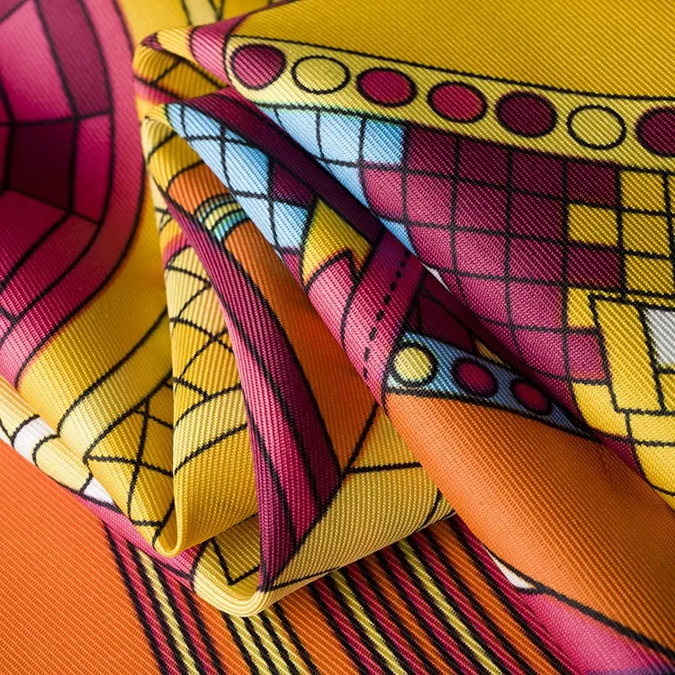 130 см * 130 см саржевый шелковый шарф шали и шарфы для женщин 2019 шаль Балаклава foulard femme шали и шарфы продажа бесплатно A150