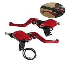 Универсальный мотоцикл модификации аксессуары в форме листа ручной тормоз сцепления Гидравлический тормозной рычаг