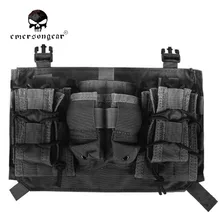 Камуфляж Emerson панель для 419 420 жилет 500D Нейлон страйкбол снаряжение боевой Открытый Molle жилет одежда спортивная EM9335