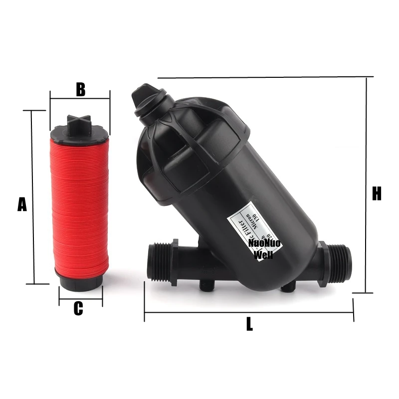 Большой 2 дюйма(ND50) 2,5 дюймов(DN65) Mesh120 Micron130Y Тип дисковый фильтр ламинированный сельскохозяйственный насос для орошения Промышленная обработка