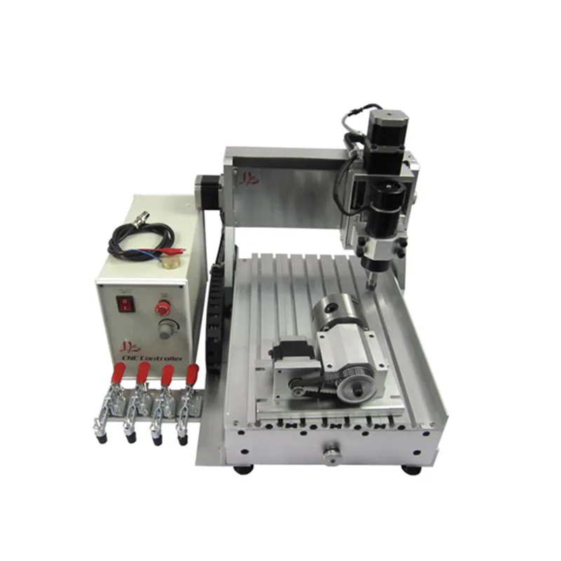 

4 aixs cnc router 3040 500w USB Mach 3 CNC milling machine with limit switch