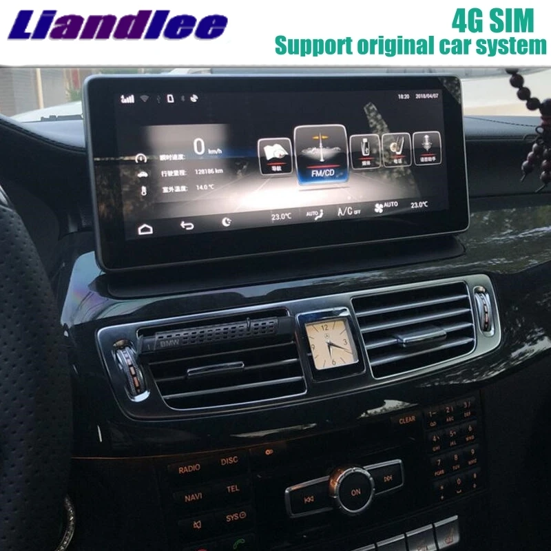 Excellent Liandlee Car Multimedia Player NAVI 4G RAM For Mercedes Benz MB CLS Class W218 X218 2011~2018 Car Radio CarPlay GPS Navigation 2