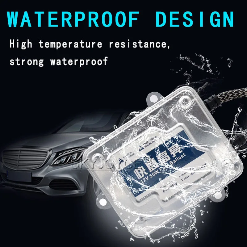 SKYJOYCE 55W hid xenon kit H1 H7 H11 H3 9005 9006 D2H 9012 HID Xenon bulb Conversion Kit Ballast Bulb Car Headlight Accessories (1)