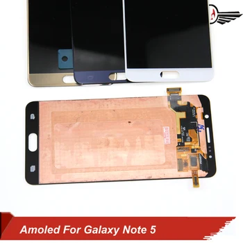 

100% Tested For Samsung Galaxy Note 5 N920 N920F LCD Display with Touch Screen Digitizer Assembly Replacement Parts