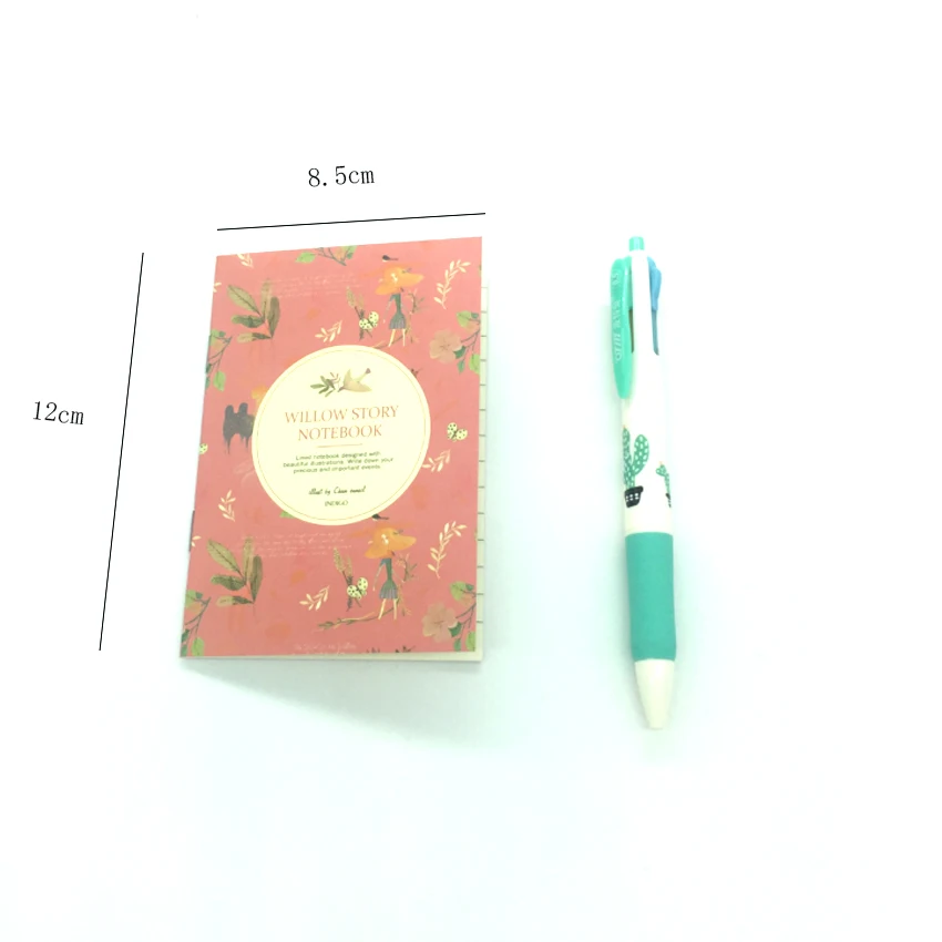 1pcs/lot Cute Floral Series Flower and Bird Color Mini Notebook Cartoon Note Book Small School Supplies Korean Stationery