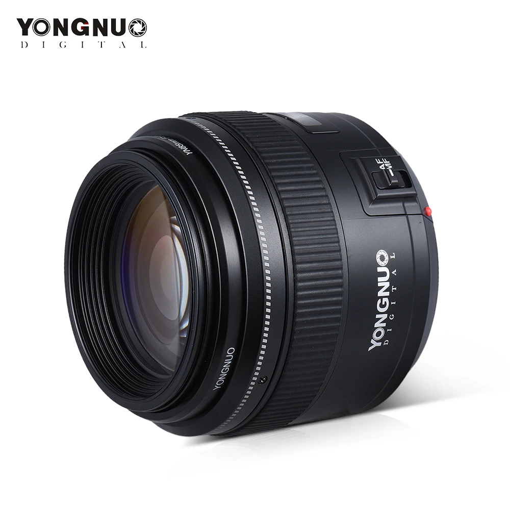 Объектив YONGNUO YN85mm F1.8 стандартный объектив Средний телеобъектив с фиксированным фокусом для камеры Canon EF 7D 5D Mark III 80D 760D 650D