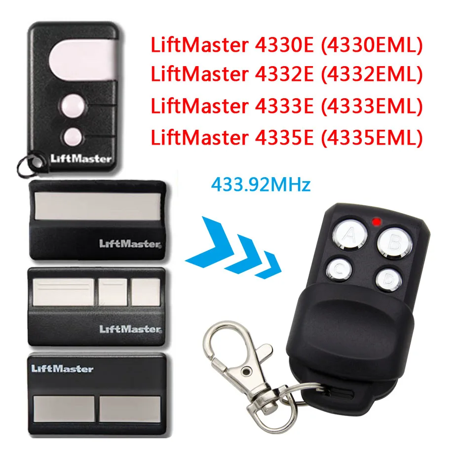 Chamberlain Liftmaster 4335E 4330E 4332E Compatible Automatic Door