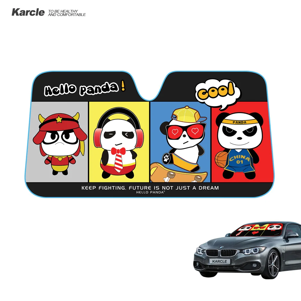

Karcle Universal Thickening Windshield Sunshade Double-deck Car Window Cover Sun Shade Auto Visor Car-covers Car-styling