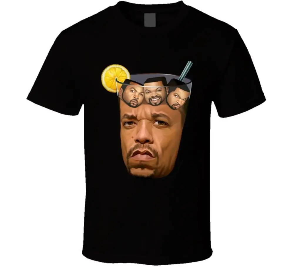 Ice T льда забавные Чай хип-хоп вентилятора Футболка | Мужская одежда