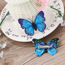 Случайный узор, 5 шт.,, модные свадебные аксессуары для волос для свадьбы, костюм для фотосъемки заколки в виде бабочек