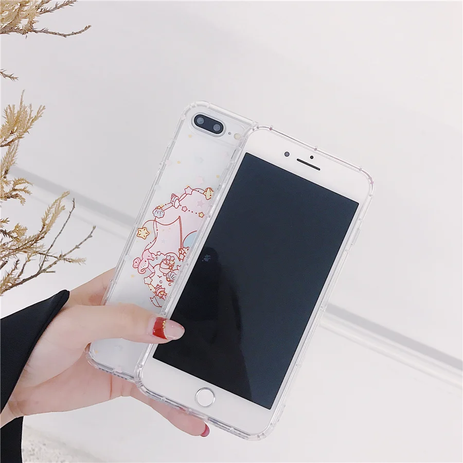 Чехол для телефона с мультипликационным принтом Две звезды моя мелодия iPhone 6 6s 7 8