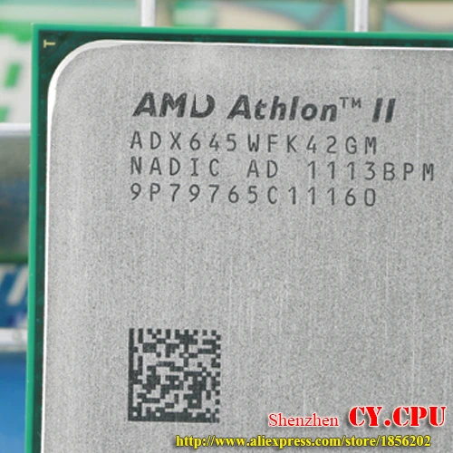 Процессор AMD Athlon II X4 645 четырехъядерный (3 1 ГГц/L2 2M /95 Вт/2000 ГГц) разъем am3 am2 +