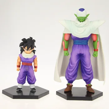 

Anime Dragon Ball Z The Son Gohan Piccolo with Cape PVC Action Figures Collection Model Kids Toys Doll 18cm 2pcs/set