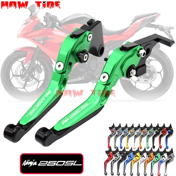 

!Logo(NINJA250SL) For Kawasaki NINJA 250SL NINJA250SL 2008-2012 2009 2010 2011 2012 CNC Motorcycle Brake Clutch Levers