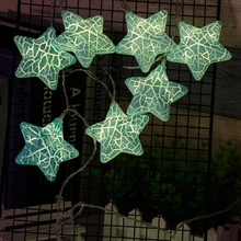 10 светодиодный s Теплый Белый Деревянный милый Сердце формы романтичный светодиодный свет для праздничных декоративные шары Вечерние