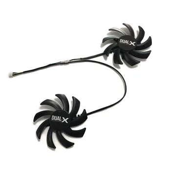 

2pcs/set PLD09210S12HH GPU VGA Alternative Cooler Fan For Sapphire R9-370X/270/280/280X/285/350 360 Graphics Cooling
