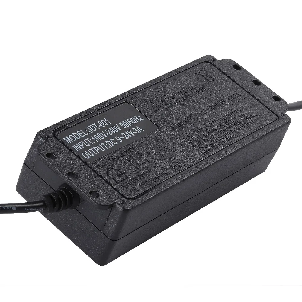 Pаспродажа Регулируемый AC к DC 3 V 12 V 3 V 24 V 9 V 24 V универсальный адаптер с экран дисплея напряжение регулируемый источник питания adatpor 3 12 24 v