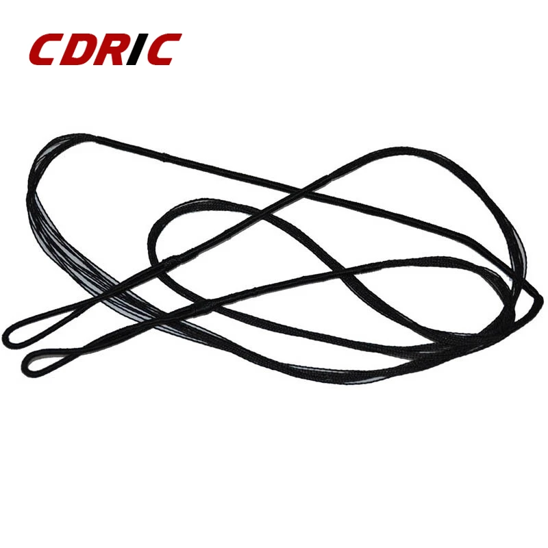 

113-180cm Black Bowstring For Traditional Recurve Bow Longbow Hunting Shooting Accessories Length 111cm-173cm