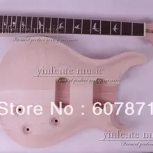 1 шт. незавершенный электрогитара корпус из красного дерева Сделано кленовый топ