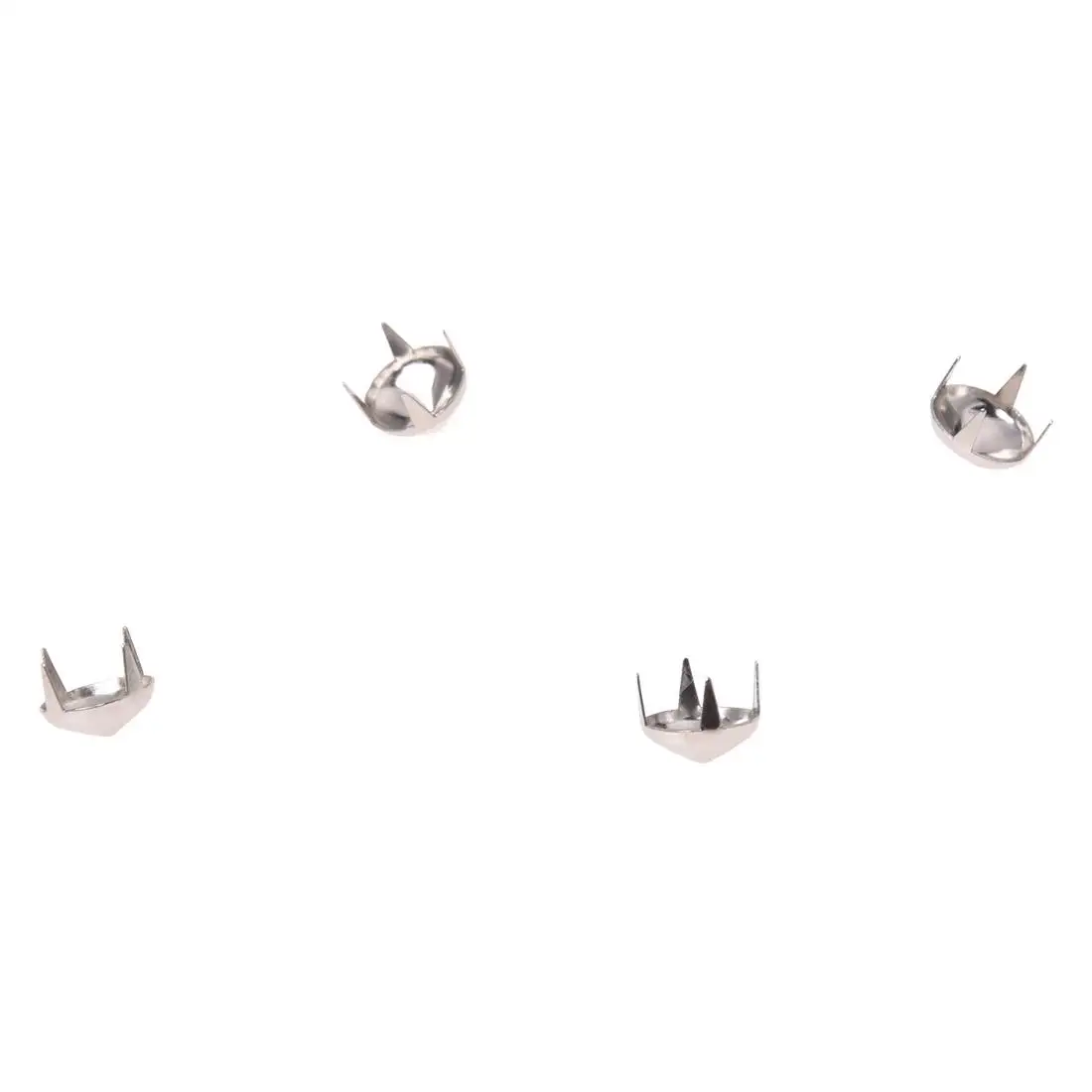 Практичные высоко ценят 100 серебро медь круглые конусные Заклепки Шпильки Пятна DIY 8 мм