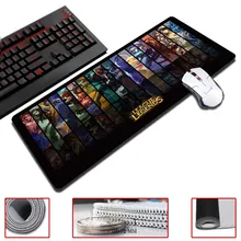 League of Legends Mouse Pad Ultimate Gaming Mousepad Natural Rubber Gamer Mouse Mat Pad Game Computer Desk Pad Mouse Play Mat