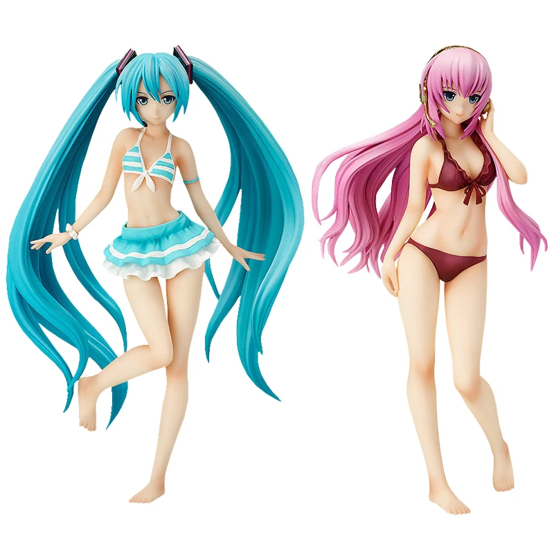 Hatsune Miku Megurine Luka Supersonico Japanese Anime Figures One Piece Action Figure Pvc Model Collection For