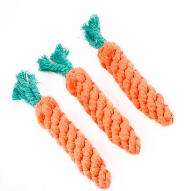 Creative environmental simulation carrot knot toys for dogs and cats